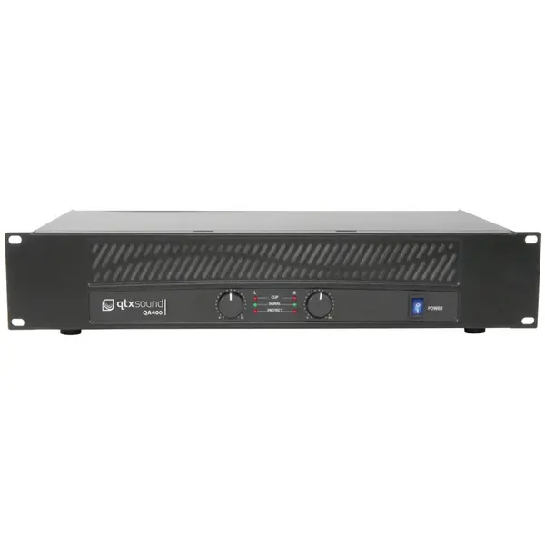 Image of QTX QTX QA400 Power Amplifier 400w 2 x 200W QA400