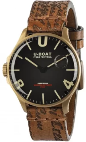 Image of U-Boat Watch Darkmoon 44 Black IP Bronze