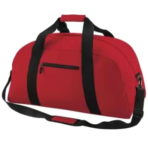 Image of BagBase Classic Holdall / Duffle Travel Bag (One Size) (Classic Red)