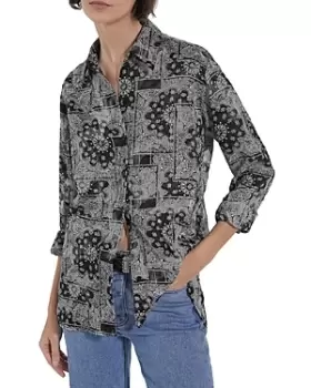 Image of The Kooples Bandana Shirt