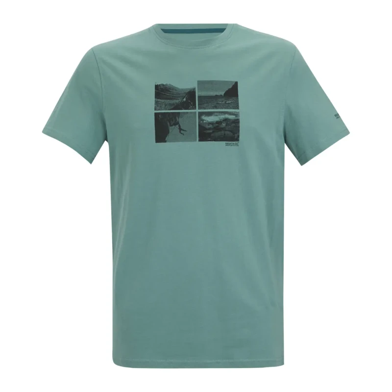 Image of T-Shirt Regatta Breezed Vert Male L