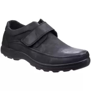 Image of Fleet & Foster Mens Hurghada Touch Fastening Luxury Leather Shoes UK Size 12 (EU 46, US 13)