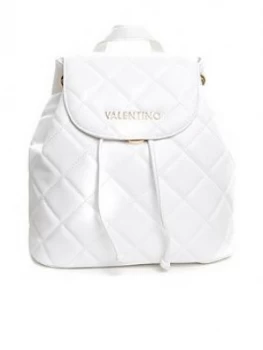 Image of Valentino By Mario Valentino Ocarina Backpack - White