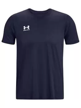 Image of Under Armour Challenger T-Shirt - Navy, Size S, Men