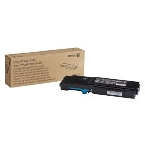 Image of Xerox 106R02229 Cyan Laser Toner Ink Cartridge