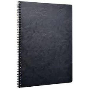 Image of Clairefontaine AgeBag Wirebound Notebook A4 Black Pack of 5 781451C