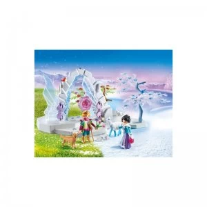 Image of Playmobil Magic Crystal Gate to the Winter World with Lit Gate