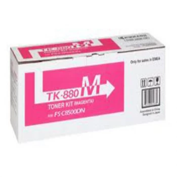 Image of Kyocera TK880M Magenta Laser Toner Ink Cartridge