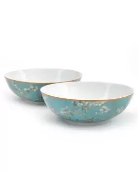 Image of Cotton Traders 2 Pack Almond Blossom Bowls in Multi