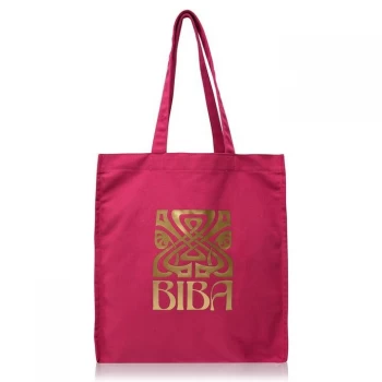Image of Biba Canvas Logo Bag - Pink