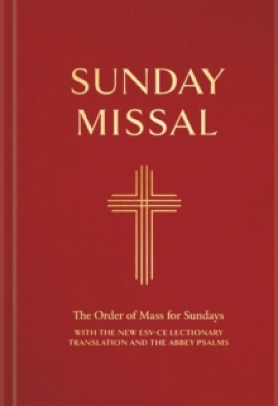 Image of Sunday Missal: People's Edition (Red Binding) : (New ESV Lectionary for ADVENT 2024) Hardback