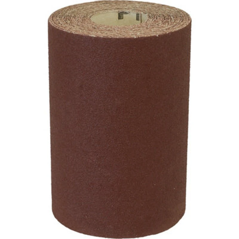 Image of Loops Aluminium Abrasive Production Sanding Roll - 115mm x 5m - Fine 120 Grit Paper Multi