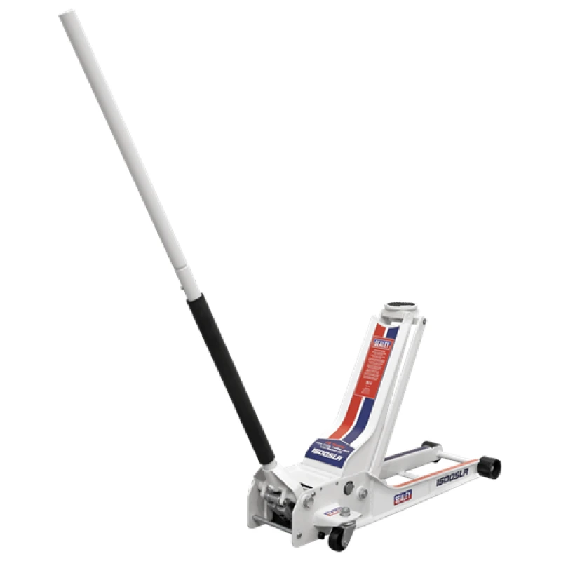 Image of Sealey Trolley Jack 1.5 Tonne Low Profile Rocket Lift 1500SLR