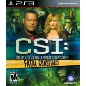 Image of CSI Crime Scene Investigation Fatal Conspiracy Game
