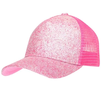 Image of Crafted Bling Cap Junior Girls - Pink