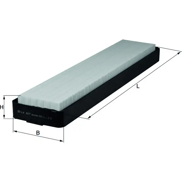 Image of Air Filter Lx327 76631246 By Mahle Original