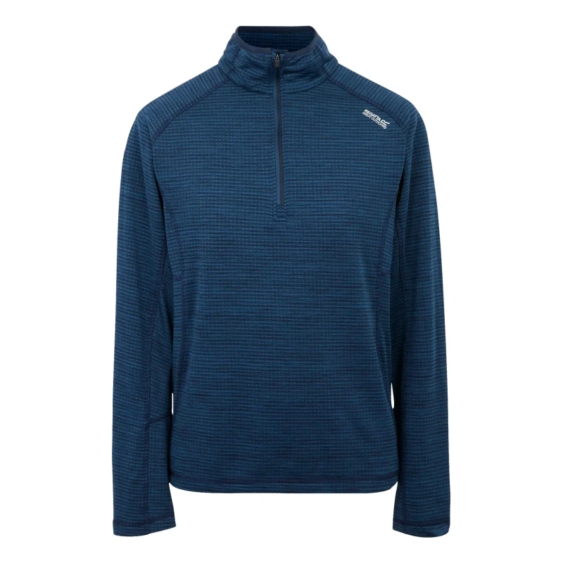 Image of Training top 1/4 zip Regatta Yonder II Bleu Male 2XL