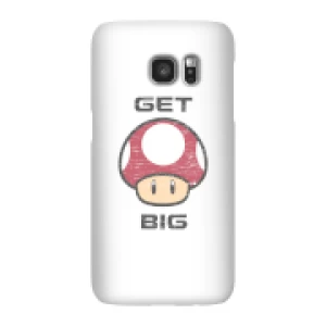 Image of Nintendo Super Mario Get Big Mushroom Phone Case - Samsung S7 - Snap Case - Matte