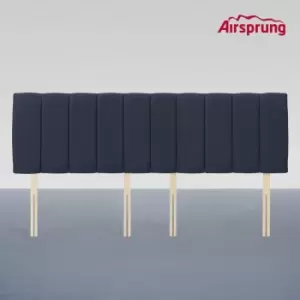 Image of Airsprung Corston Super King Linoso Headboard - Midnight Blue