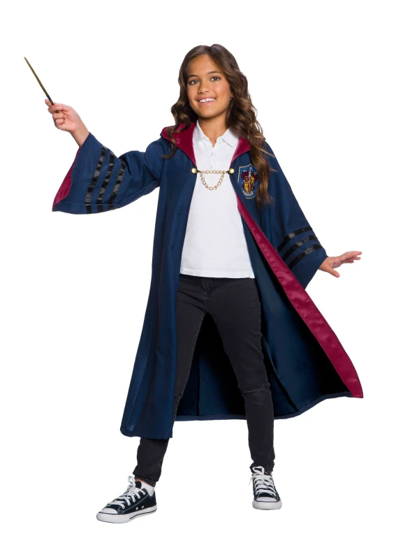Image of Rubies Kids Deluxe Gryffindor Robe Costume Multi unisex