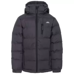 Image of Trespass Boys Tuff Hooded Jacket (5/6) (Dark Grey)