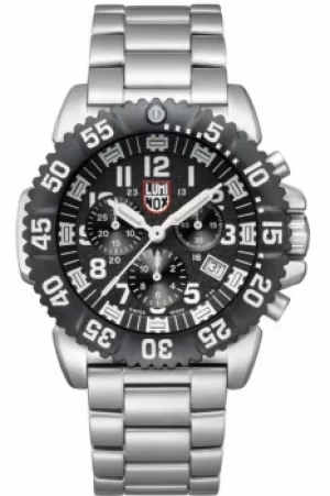 Image of Mens Luminox 3180 Series Navy Seal Colormark Chronograph Watch XS.3182
