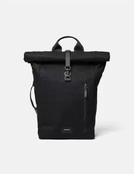 Image of Sandqvist Dante Vegan Rolltop Backpack - Black