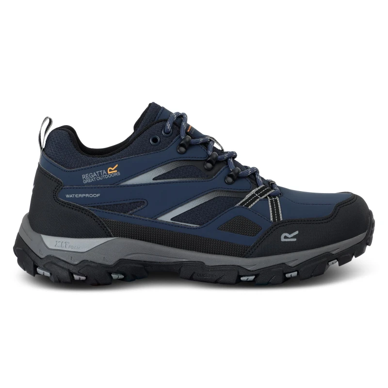 Image of Regatta Regatta Men Holcombe 3 Low Shoe in Dark Navy Size: 8 Dark Navy 8 Male 5063516025030