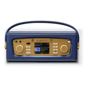 Image of Roberts ISTREAMLMB Revival Smart DAB FM Radio with Alexa in Midnight B