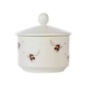 Image of Wax Lyrical Wrendale Hedgerow Ceramic Trinket Candle - 213g