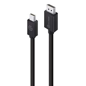 Image of ALOGIC Mini DisplayPort to DisplayPort Cable - Male to Male - Elements Series (2 M)