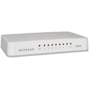 Image of Netgear FS208 Network switch 8 ports 100 Mbps