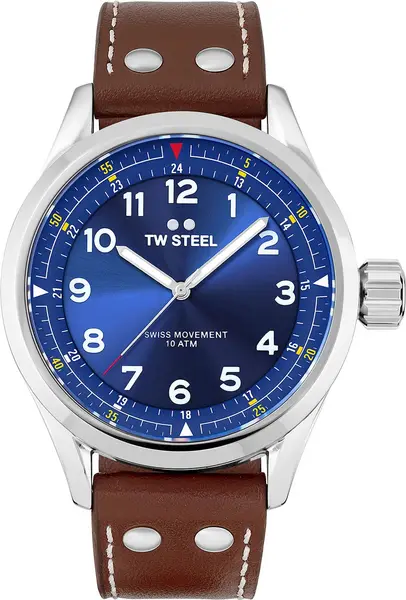 Image of TW Steel Watch Swiss Volante - Blue TW-693