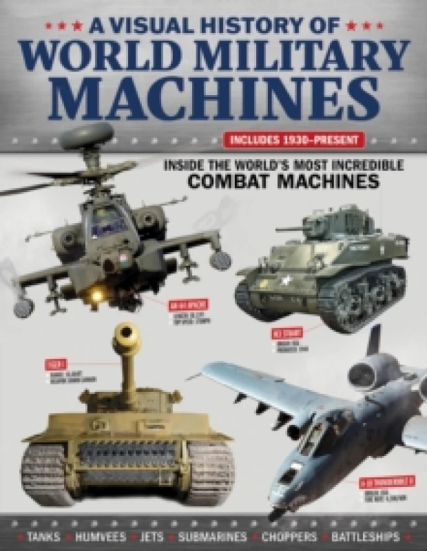 Image of Visual History of World Military Machines : Inside the World's Most Incredible Combat Machines Paperback / softback