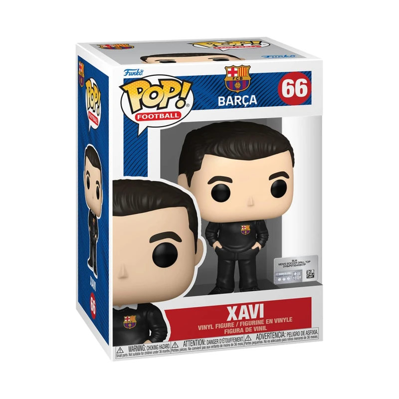 Image of Funko Pop Football Barcelona Xavi Figure 66 Multi