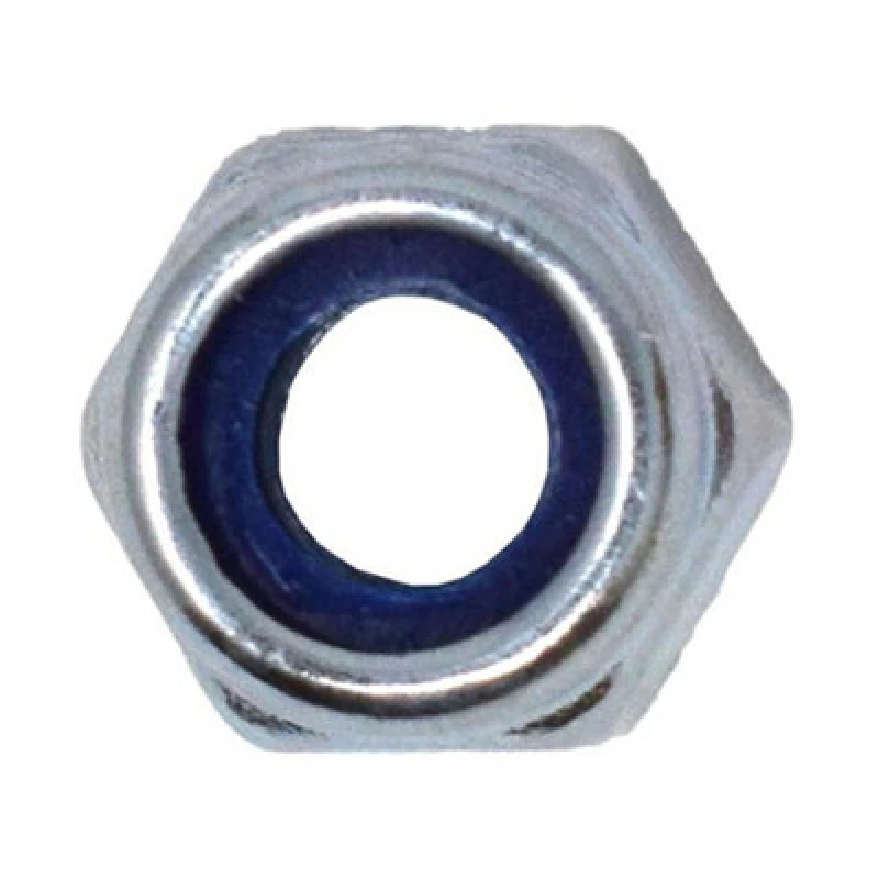 Image of Metalmate Memnylocp04 Type P Nylon Insert Nut Zp M4 (Box 100) Memnylocp04