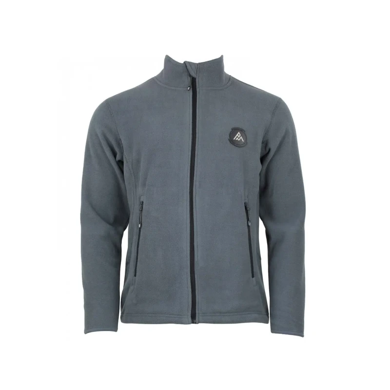 Image of Full-zip fleece Peak Mountain Gris Male M