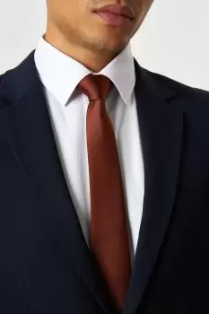 Image of Mens Slim Rust Tie