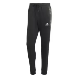 Image of adidas Camo Jogging Bottoms Mens - Black