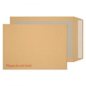 Image of Purely Board Back Envelopes B4 Peel & Seal 352 x 250 mm Plain 120 gsm Manilla Pack of 125