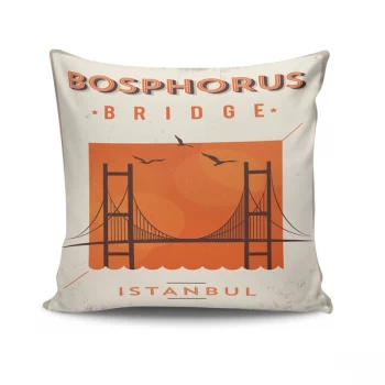 Image of NKRLNT-022 - No Filling Multicolor Cushion Cover