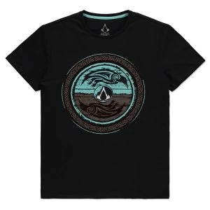Image of Assassins Creed - Shield Mens Medium T-Shirt - Black