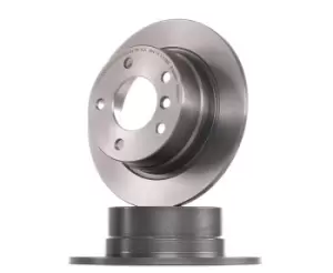 Image of PAIR PAINTED BREMBO BRAKE DISCS 08.8302.11