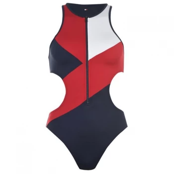 Image of Tommy Bodywear Cheeky Swimsuit - 416 NAVY BLAZER