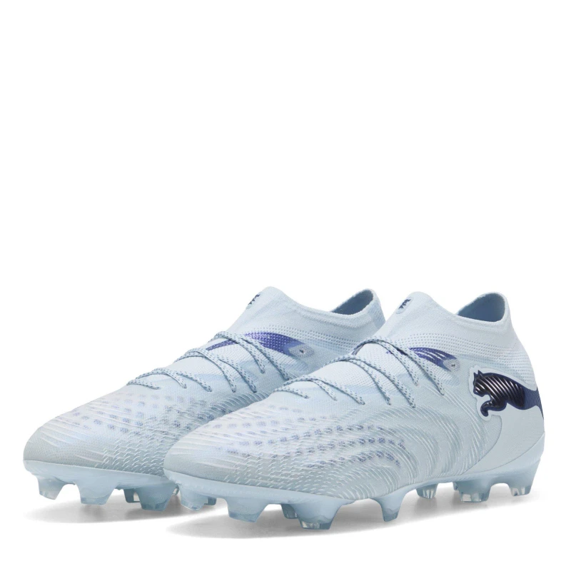 Image of Puma Mens PUMA Future 9 Ultimate Firm Ground Football Boots Icy Blue male 9 (43)