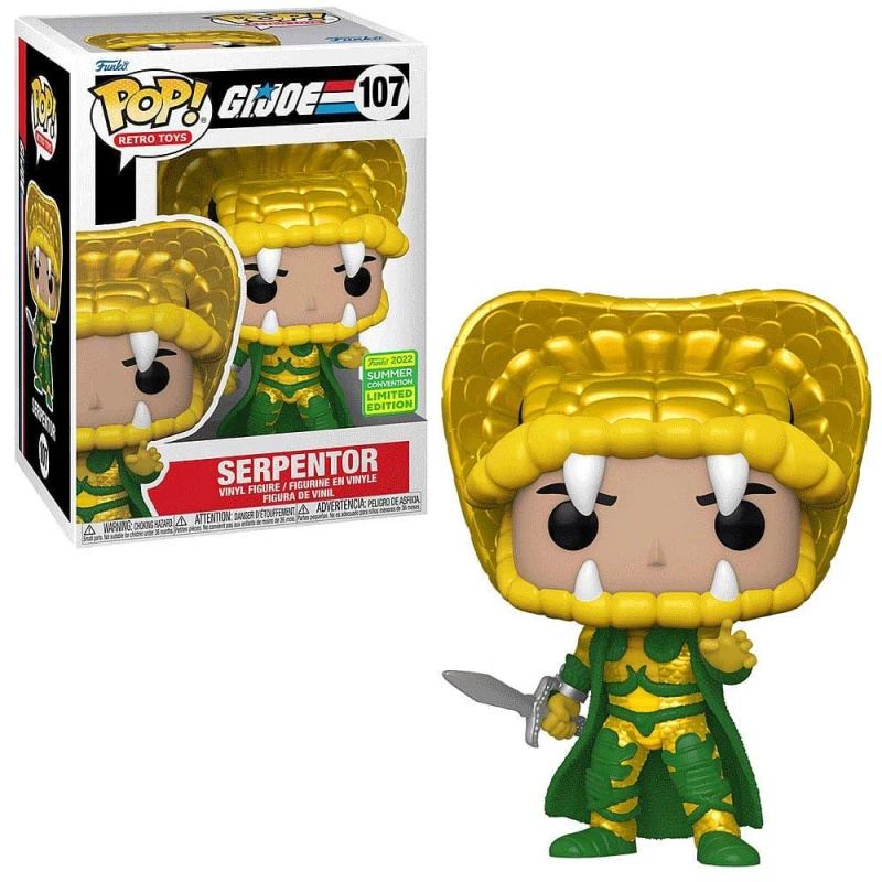 Image of FUNKO POP! Animation: Serpentor - GI Joe Merchandise unisex One Size