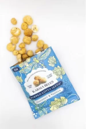 Image of Karma Bites Popped Lotus Seeds Coconut 25g