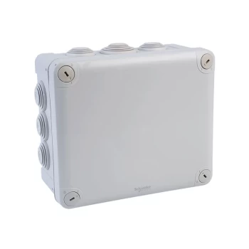 Image of Schneider Electric - ENN05010 IP55 Junction Box Grey 170x150x80mm