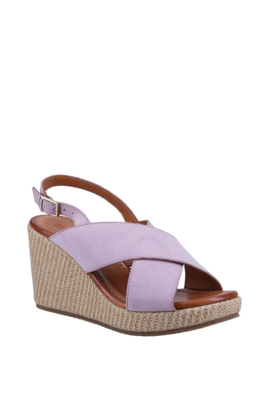 Image of Hush Puppies 'Perrie' Heeled Sandals Lilac female