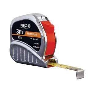 Image of Fisco TMC5ME Chrome Tri-Matic Tape 5m/16ft (Width 19mm)